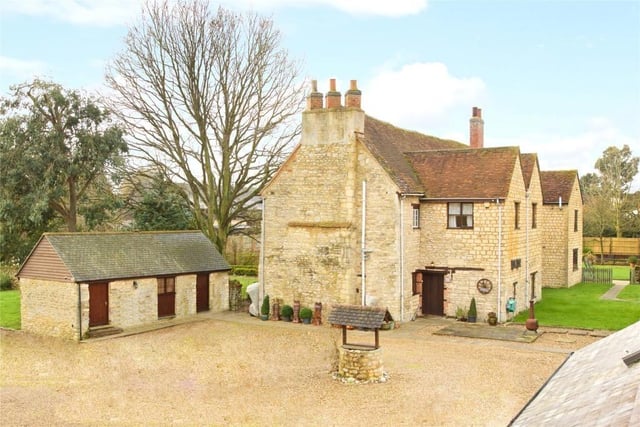 The impressive house is located within 1.25 acres with separate annexe and triple garage