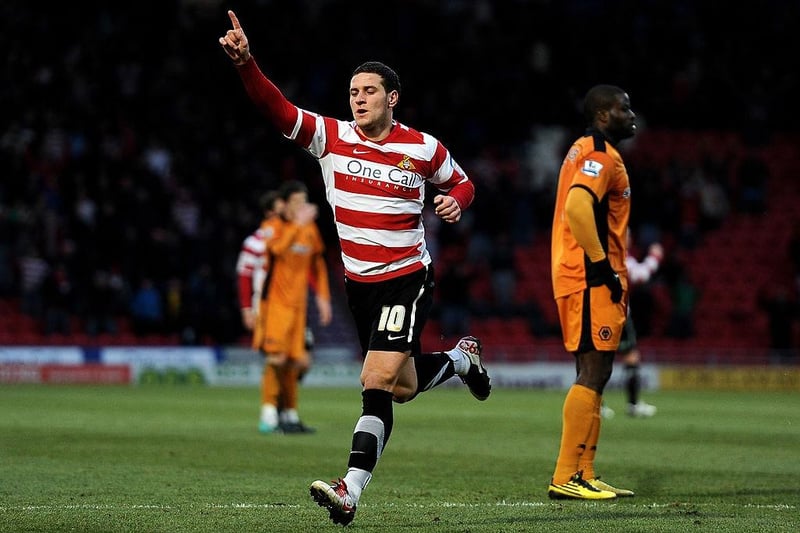 Billy Sharp joined Doncaster Rovers for a club record in 7 July 2010.