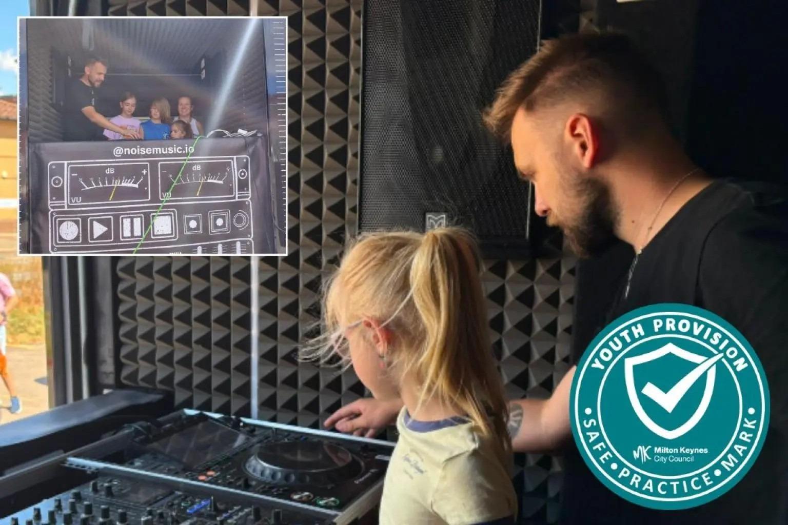 Djing sessions strike a chord with young music makers in Milton Keynes