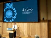 GCHQ director Anne Keast-Butler used a speech at Bletchley Park to warn that the UK was at 'a moment of consequence.' Image courtesy of Crown Copyright/Bletchley Park Trust