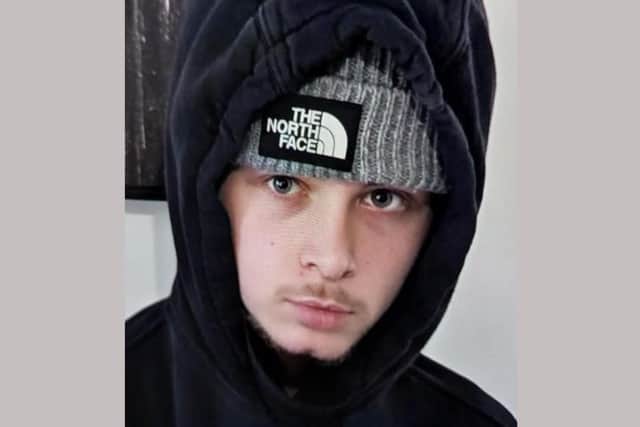 Police are searching for missing 15-year-old Shane from Northampton. They say he is likely to have travelled back to Milton Keynes. Photo: Northamptonshire Police