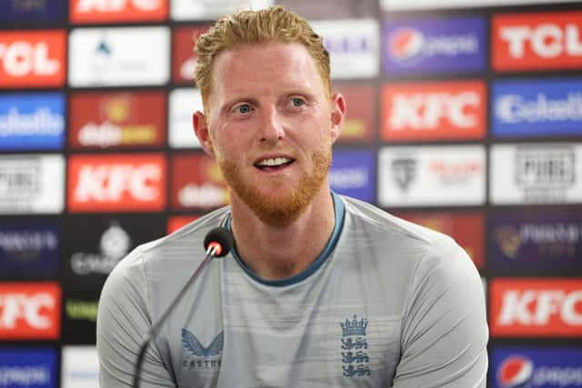 Ben Stokes, the England captain who is hoping to lead his side to an unprecedented 3-0 whitewash on Pakistan soil. Photo by Matthew Lewis/Getty Images.