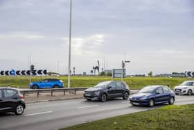 The Black Cat roundabout