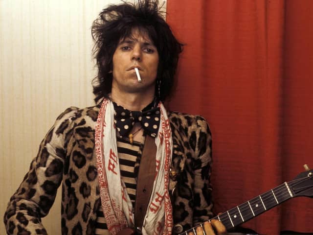 Keith Richards was lucky to survive a car crash in Newport Pagnell in 1976