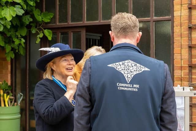 High Sheriff Dame Ann & Camphill CEO Tim Davies