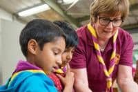 Beavers learning craft