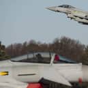 A Eurofighter Typhoon Jet caused the sonic boom which could be heard over Northants last night at around 8.35pm