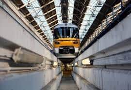 Gemini repairs trains from all over the country on the old Wolverton Works site