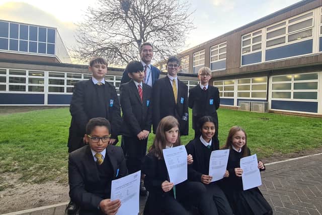 Pupils share their latest Ofsted inspection report