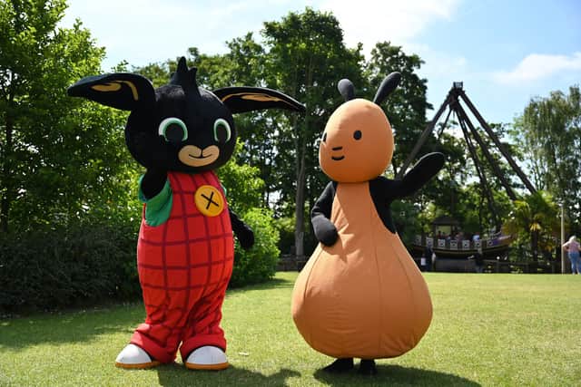 Bing and Flop will be at Gulliver's Land in Milton Keynes