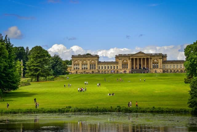 The South Front in summer