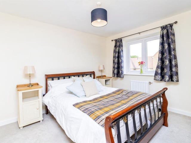 Bedroom Two features a double glazed window to front
