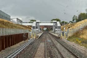 The £1 billion new rail line is still not been used for passenger trains