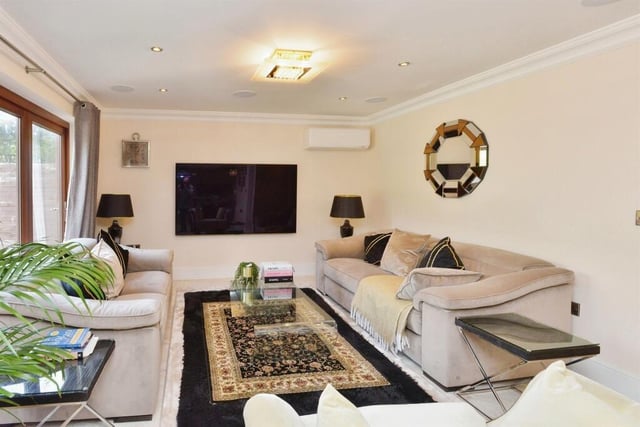 The living room at the property on Ashford Crescent