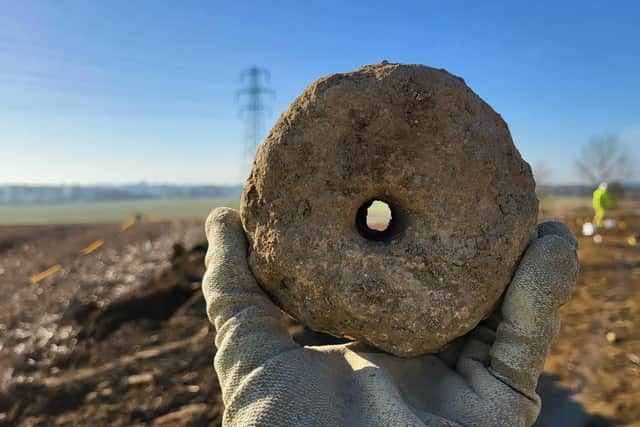A Bronze Age lightweight is among the discoveries from the MOLA team
