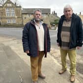 Councillors Peter Geary and Keith McLean are asking for flood defence works to be completed in Lavendon