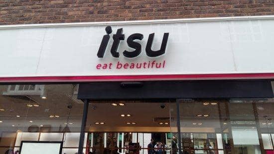 The Asian restaurant brand itsu opens at centre:mk at 11am on Wednesday