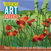 You can plan your visit with the free catalogue or at bucksartweeks.org.uk