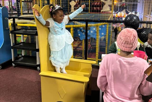 Rebecca had an amazing third birthday party