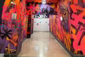 How visitors to Midsummer Place will access Lane7 from the mall