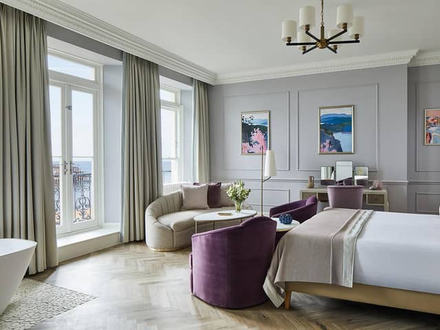 The bedrooms embrace modern indulgences whilst subtly honouring the hotel’s past.