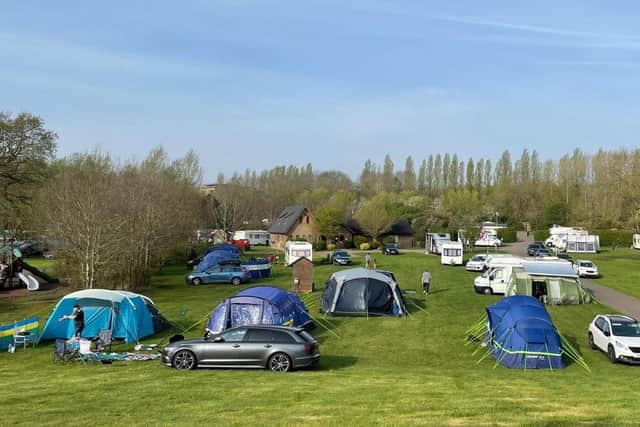 Camping is on the rise - as people choose a staycation in Milton Keynes