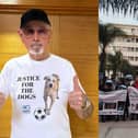 Peter Egan is hoping that Milton Keynes dog lovers will take part in the sponsored walk on Saturday - Animal News Agency