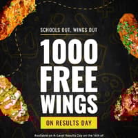 Want FREE wings on results day? Wing Kingz has 1,000 to give away