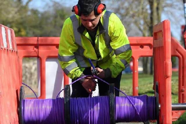Cables have been laid in most of the streets in MK over the past four years