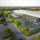 An artist's impression of the completed Logistics City MK development. Pic: Puma Finance