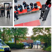 Operation Detect visits school in Milton Keynes as part of work to tackle knife crime