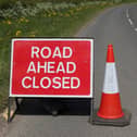 Road Closed signs.Tuesday May 12th 2020