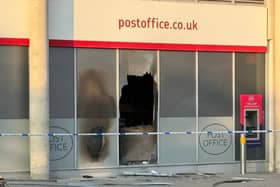 The fire caused quite a bit of damage to the city centre post Office which remains closed.