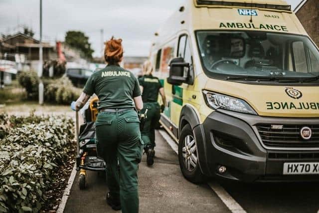 Responders from South Central Ambulance