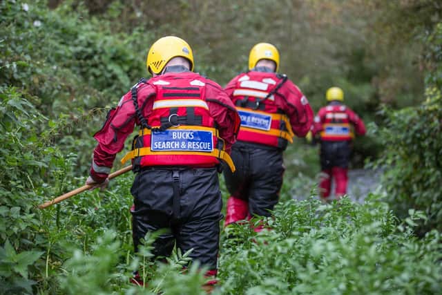 Members of the Buckinghamshire Search and Rescue Team found 92-year-old Anna alive after she had been missing for 16 hours in Milton Keynes