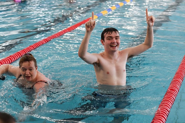 The swimmers certainly made waved at the event which as well supported and raised funds for up to 10 nominate charities