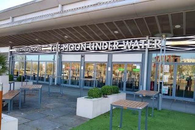 The Moon Under Water at CMK was the city's least impressive Wetherspoon pub, said the couple