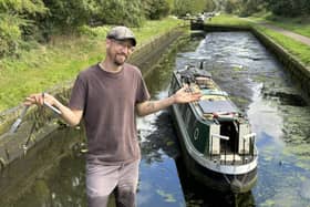 Robbie Cummings has filmed Canal Boat Diaries in Milton Keynes