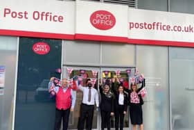 Staff at CMK Post Office