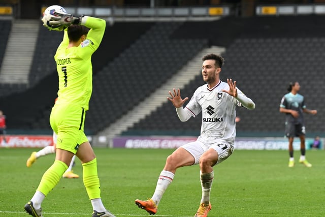 Provided a threat and an outlet in the attacking third but looked on a different page to Jules in the first-half especially and it allowed for a lot of Plymouth joy down that flank