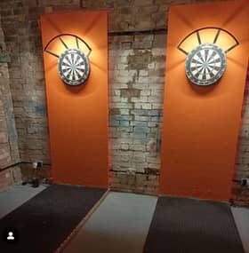 New darts room