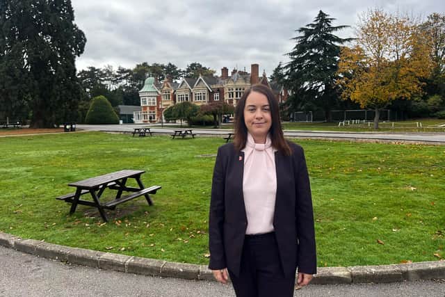Labour MP for Barnsley South and Place Minister, Stephanie Peacock, visited Milton Keynes to celebrate its shortlisting for the UK City of Culture competition and see what the area has to offer.