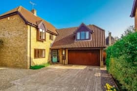 The home has just gone on the market, it is currently valued at £850,000