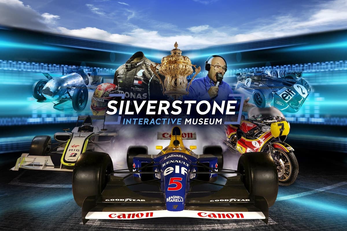 Silverstone Tickets Digital Example Win one of four family tickets to the Silverstone Interactive Museum