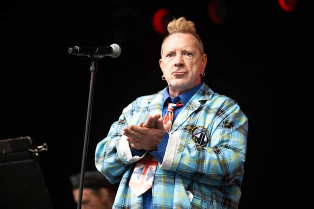 Public Image Ltd on stage at The National Bowl in Milton Keynes on Sunday, June 22, 2025. Photo by David Jackson.