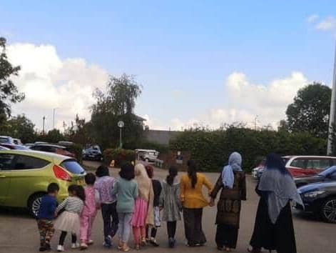 The families fleeing Afghanistan arrived in Milton Keynes with nothing two years ago