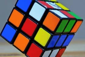 A Rubik's cube is one of the most popular toy for boys and girls of the 80s, guaranteed to provide hours of fun, or should that be hours of frustration.