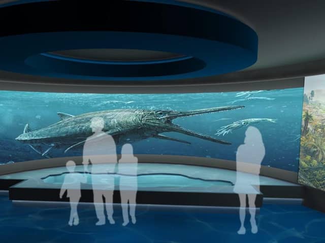 This is how Iggy the Ichthyosaur would have looked 180 years ago