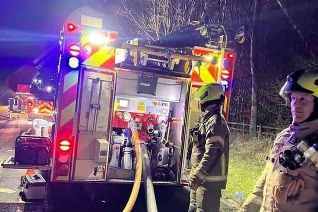 Firefighters were kept busy