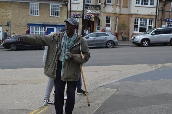 Bushman was a familiar sight  on the streets of Newport Pagnell, where his funeral will be held on April 9